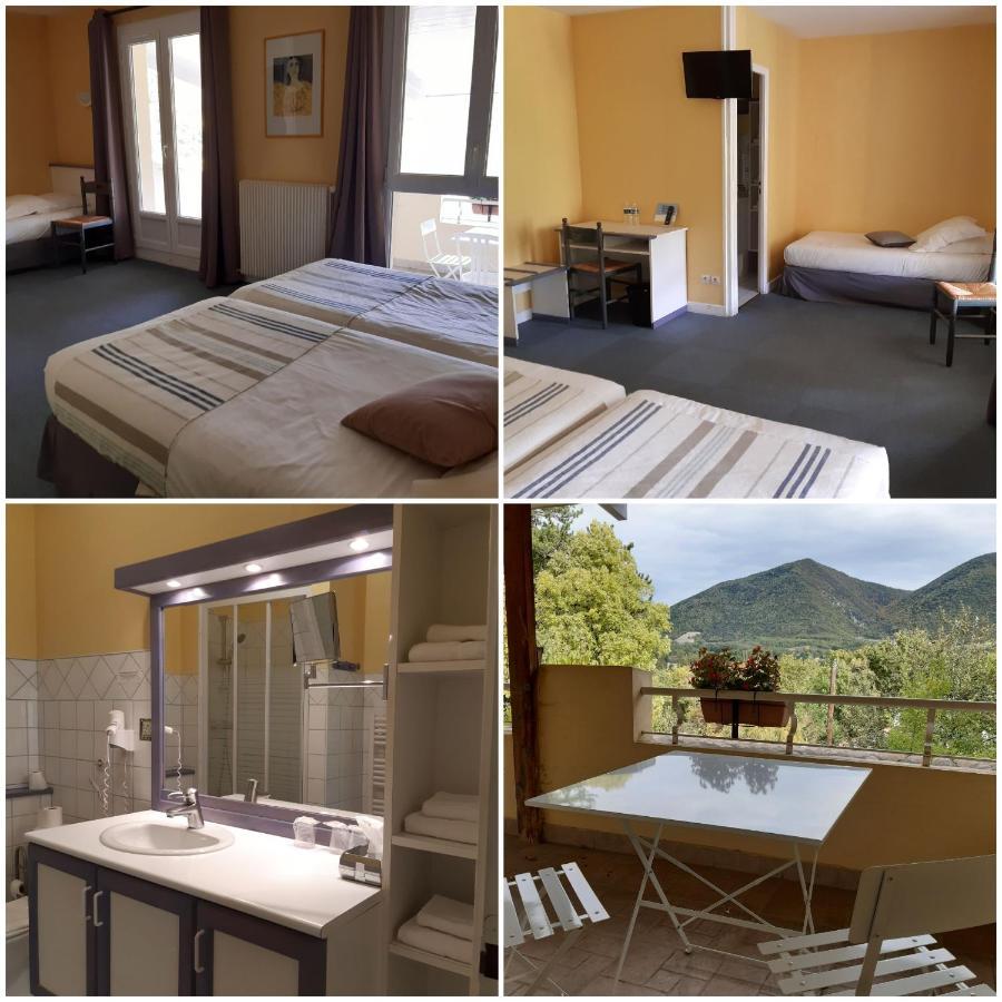 Logis Hotel Le Relais Du Serre Dieulefit Zewnętrze zdjęcie